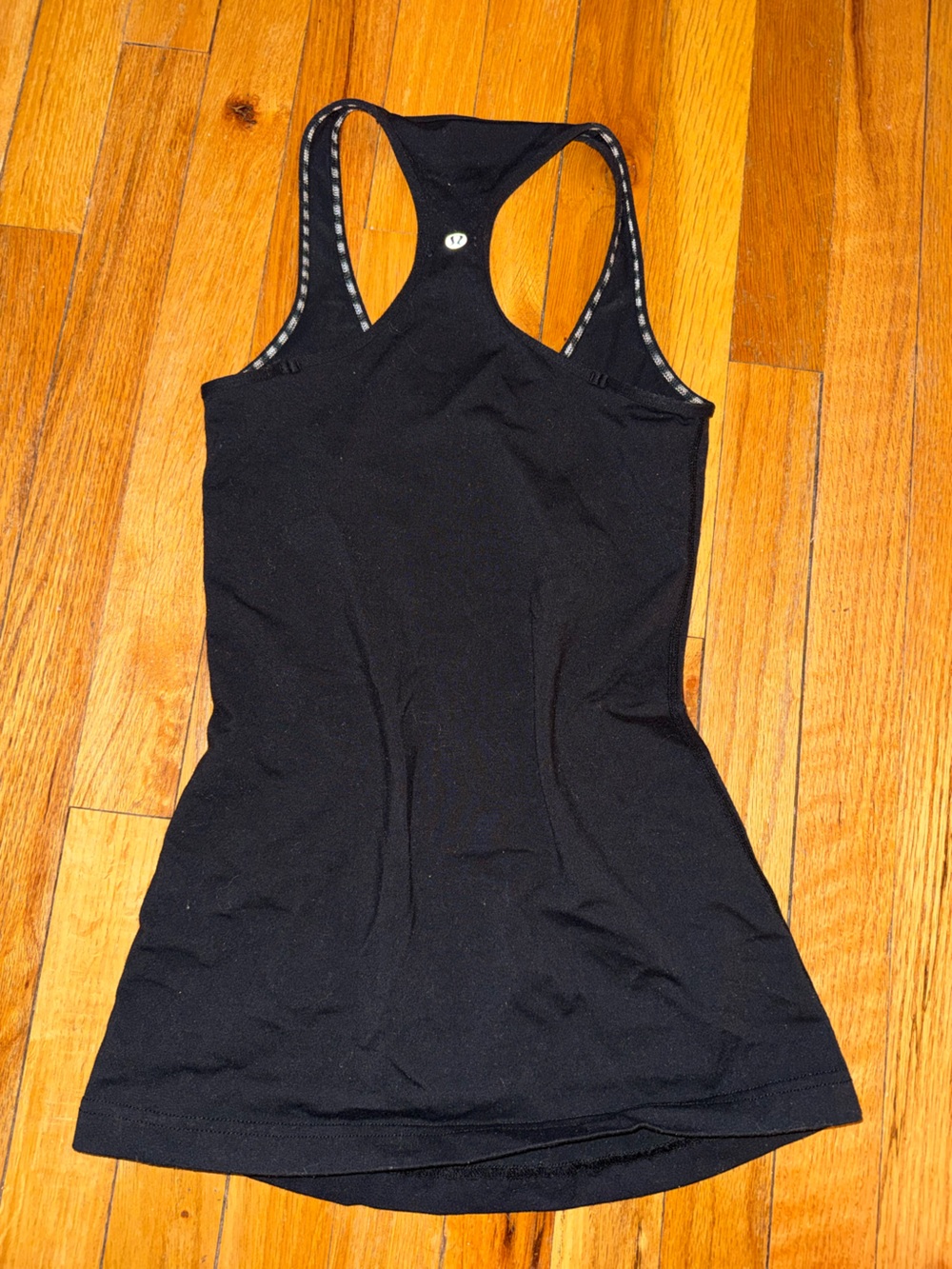 Lululemon Black Racerback Tank Top